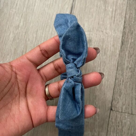 Unbranded Baby Girl’s 4-Piece Floral, Denim, Pink, Green Bow Headbands NB-12M - Picture 7 of 14